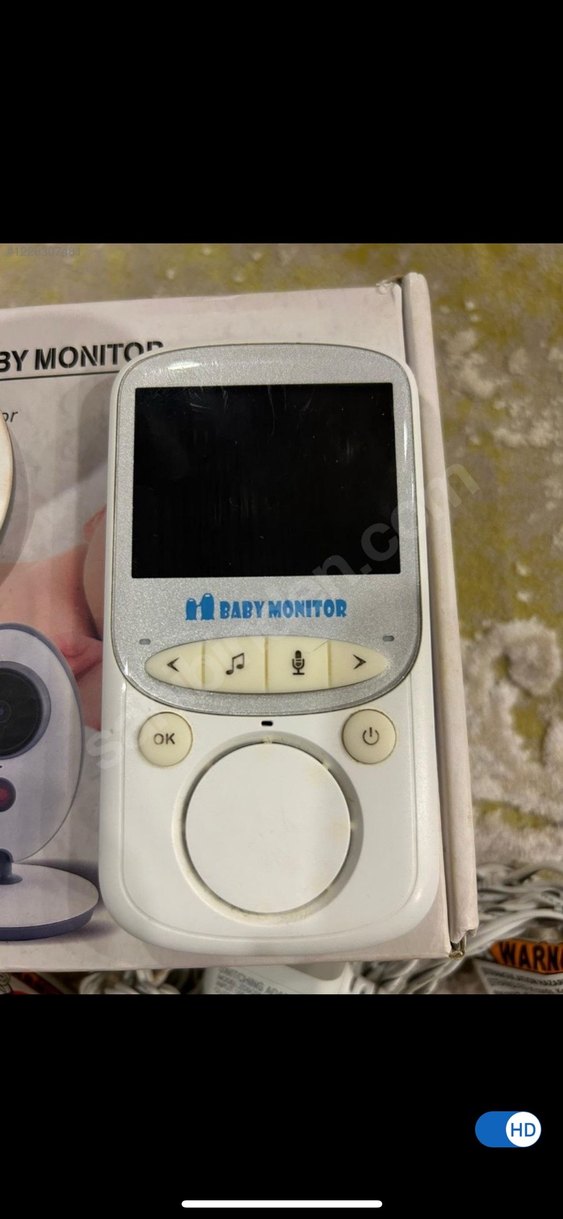 Kablosuz Bebek Monitörü ve Kamera Beyaz - Görsel 5