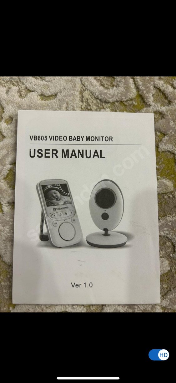 Kablosuz Bebek Monitörü ve Kamera Beyaz - Görsel 2