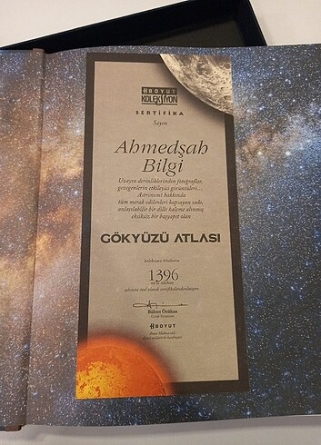 Gökyüzü Atlası orjinal kutusunda - Görsel 4