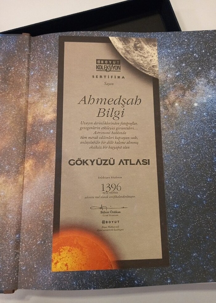 Gökyüzü Atlası orjinal kutusunda - Görsel 4