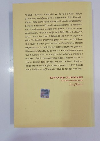Kur'an Dışı Oluşumların Eleştirisi Kitabı - Görsel 3