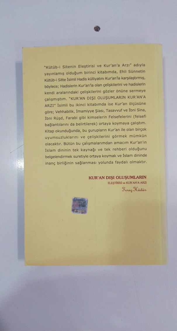 Kur'an Dışı Oluşumların Eleştirisi Kitabı - Görsel 3
