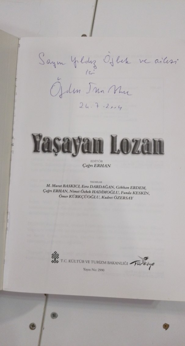 Yaşayan Lozan - Biyografi Kitabı - Görsel 2