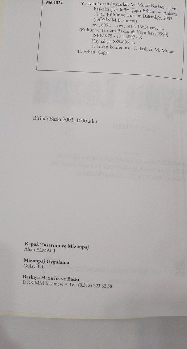 Yaşayan Lozan - Biyografi Kitabı - Görsel 3