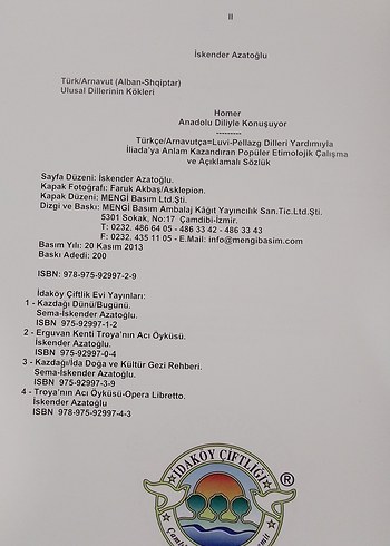 Homer Anadolu Diliyle Konuşuyor - İskender Azatoğlu - Görsel 4