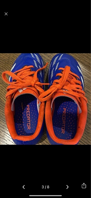 31 Beden Adidas krampon 31,5Numara