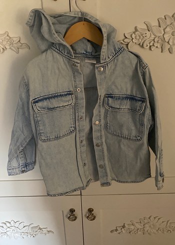 Zara Çocuk Kot Ceket