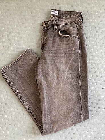 38 Beden gri Renk Pull And Bear Jean