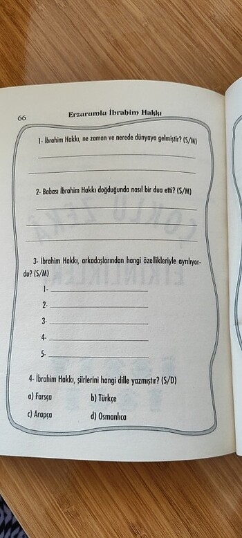  Beden Renk Erzurumlu İbrahim Hakkı 
