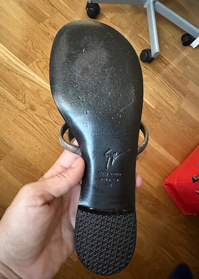 Zanotti Taşlı Terlik - Görsel 3