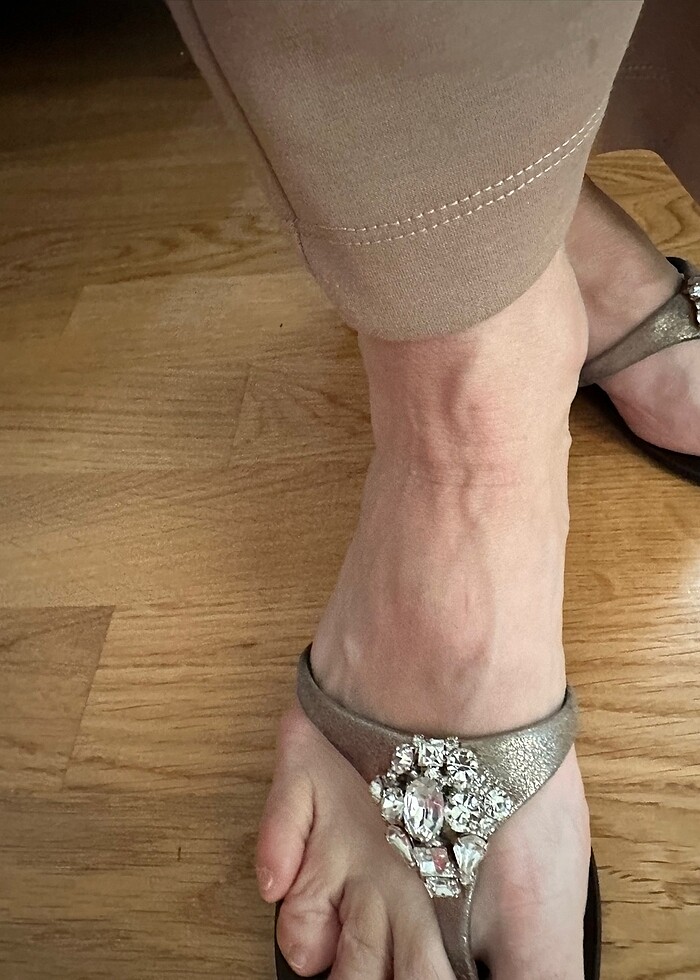 Zanotti Taşlı Terlik - Görsel 4