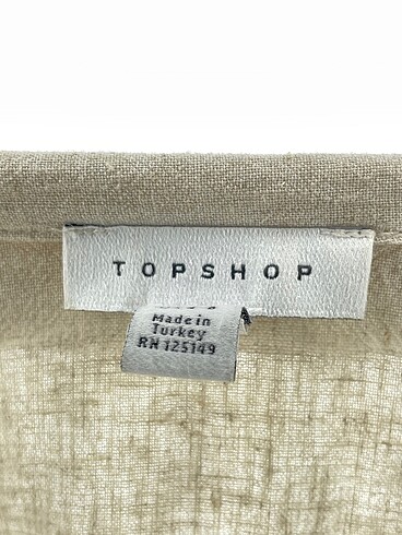 36 Beden ten rengi Renk Topshop Gömlek %70 İndirimli.