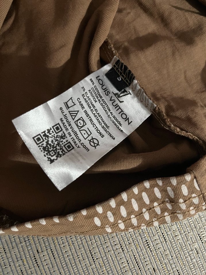 louis vuitton LV etiketli tişört - Görsel 4