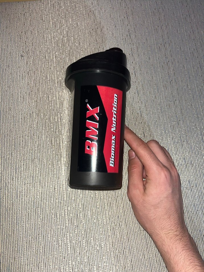 Siyah bmx sporcu shaker termos matara suluk - Görsel 2