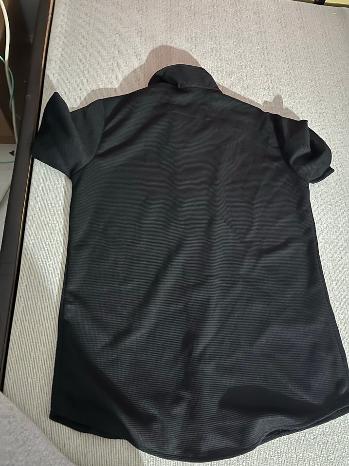 zara siyah Kısa Kollu Düğmeli Erkek Gömlek - Görsel 2