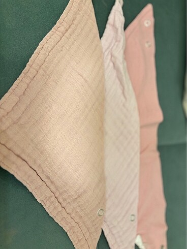 Üçlü bebek önlüğü 6/12 - Görsel 2