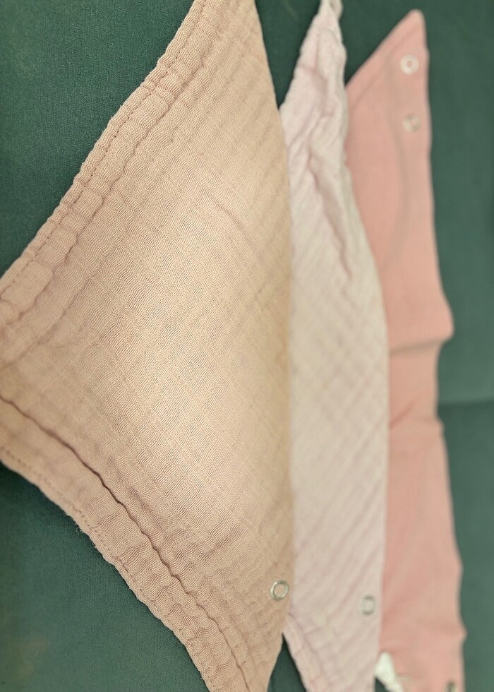 Üçlü bebek önlüğü 6/12 - Görsel 2