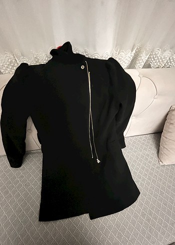 Siyah Fermuarlı kaban - Görsel 2