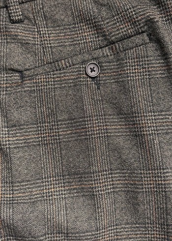 Pull&Bear Kareli Pantolon - Görsel 4