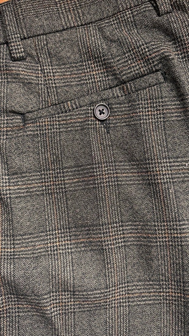 Pull&Bear Kareli Pantolon - Görsel 4