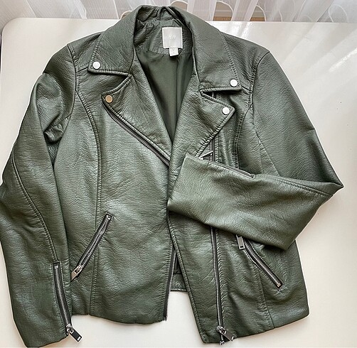 H&m deri ceket s beden
