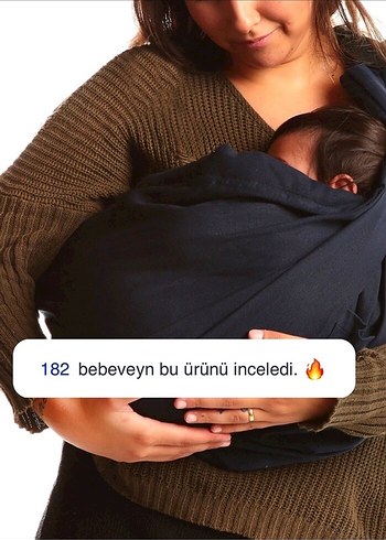 Beden Ebebek Easy Sling 5in1 Bebek Taşıyıcı