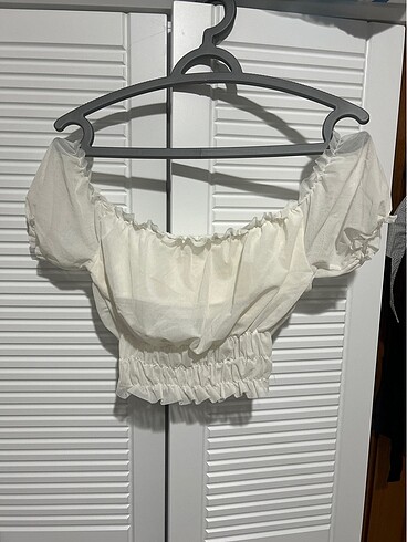 Tül crop