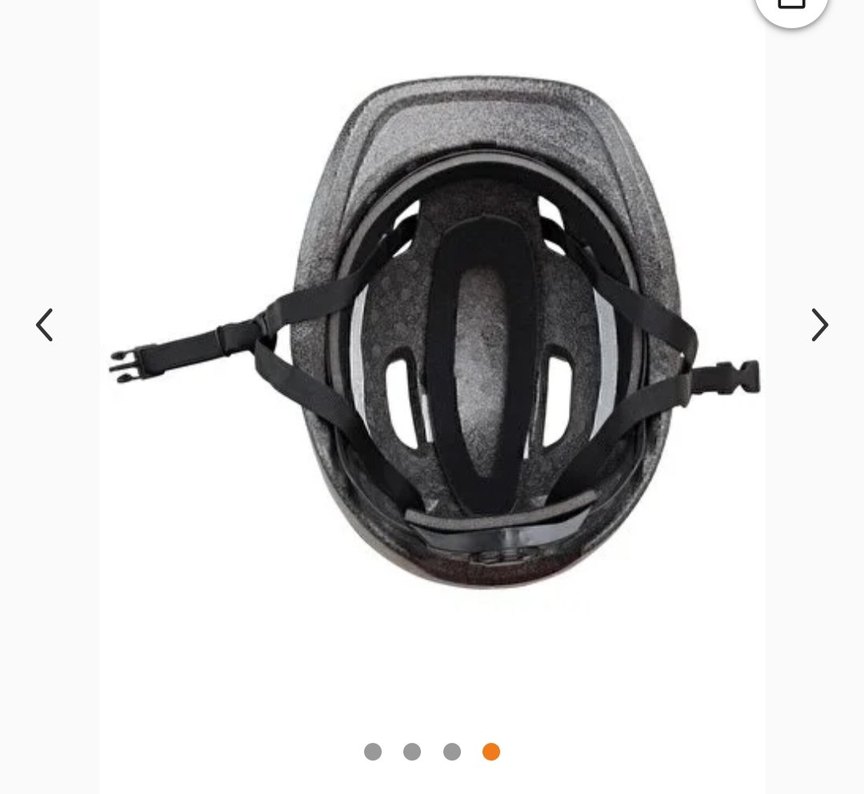 Siyah Biker bisiklet Kaskı Velcro Bantlı - Görsel 2