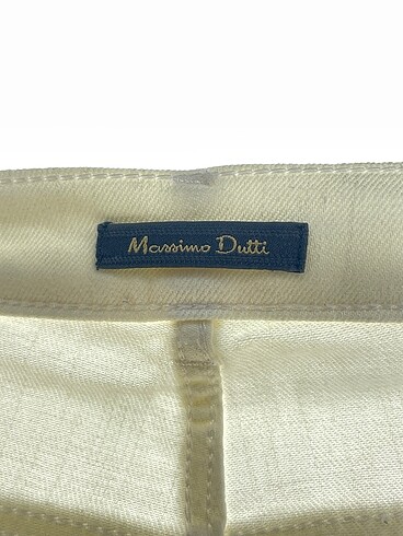 38 Beden beyaz Renk Massimo Dutti Skinny %70 İndirimli.