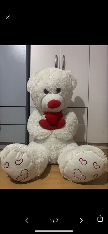 PELUŞ AYICIK KALPLİ