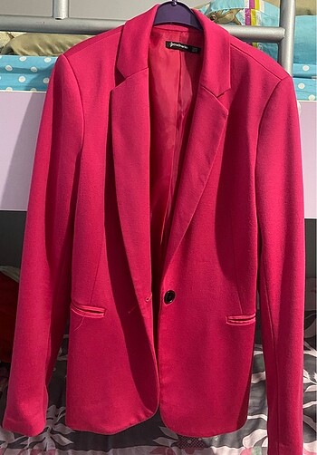 Stradivarius Stradivarius pembe blazer ceket