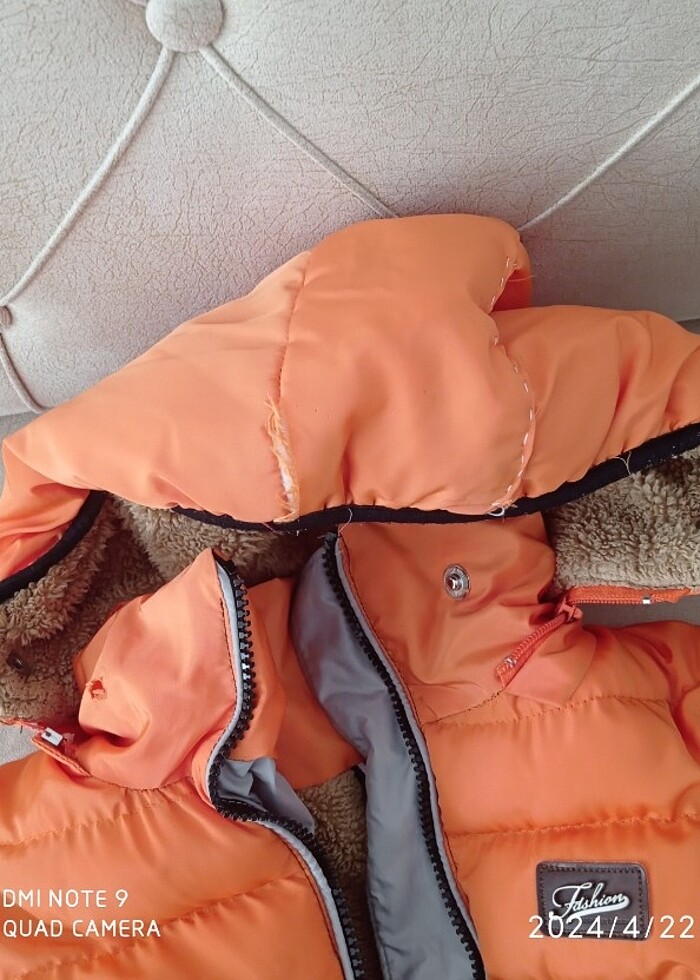 Kürklü mont - Görsel 3