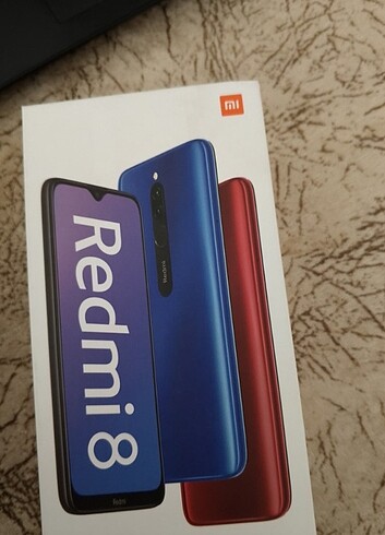 Redmi 8 telefon kutusu boş