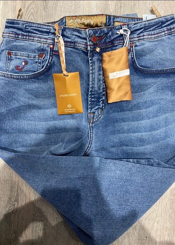 Jacob Cohen Mavi  Denim Erkek Kot - Görsel 3
