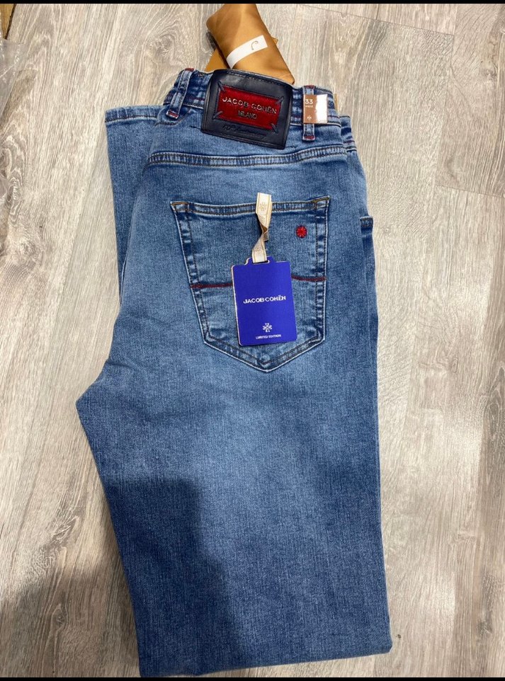 Jacob Cohen Mavi  Denim Erkek Kot - Görsel 2