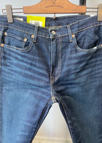 Erkek Mavi Denim Regular Fit Jean - Görsel 3