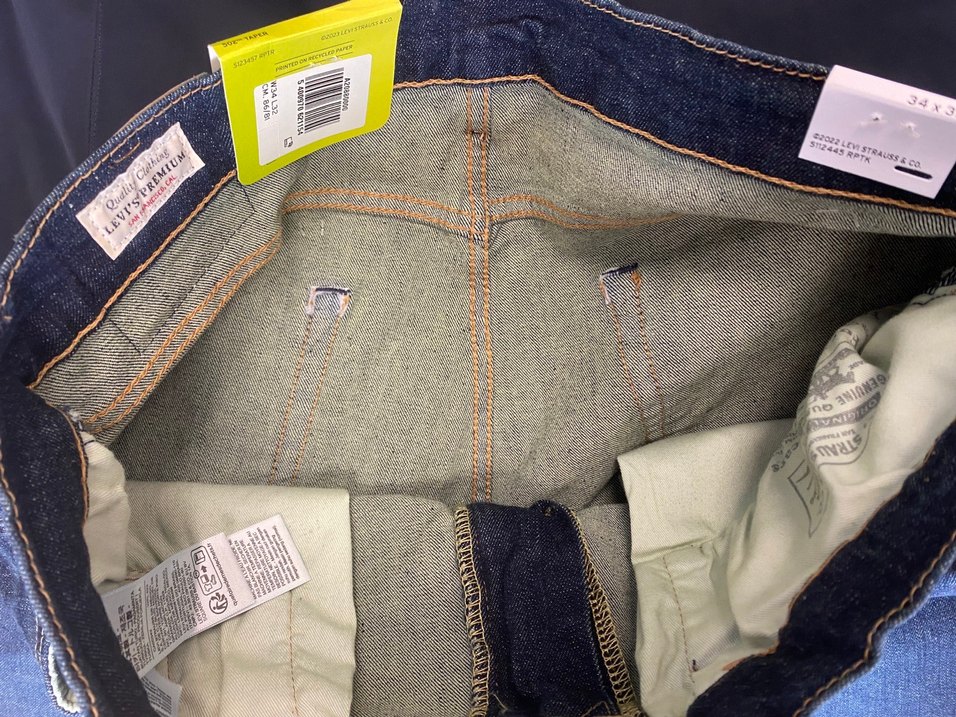 Erkek Mavi Denim Regular Fit Jean - Görsel 4