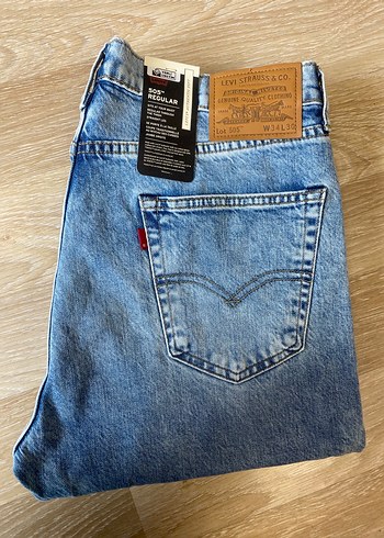 Erkek Açık Mavi Denim Regular Fit Jean - Görsel 3