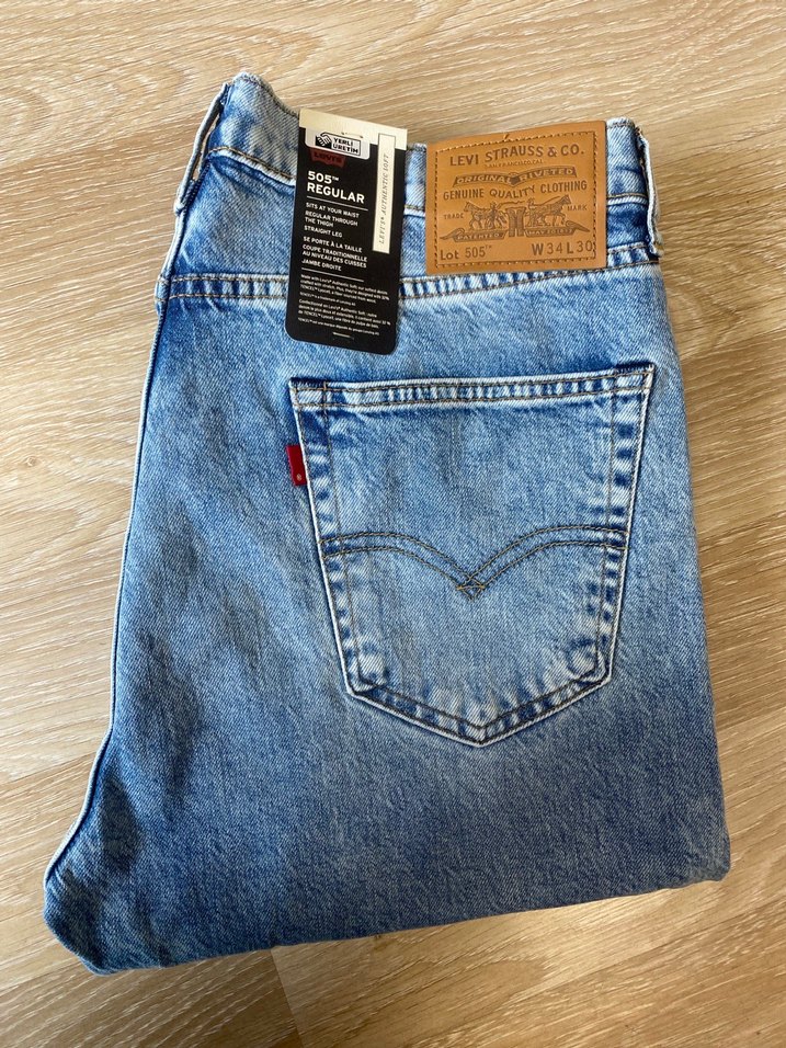 Erkek Açık Mavi Denim Regular Fit Jean - Görsel 3