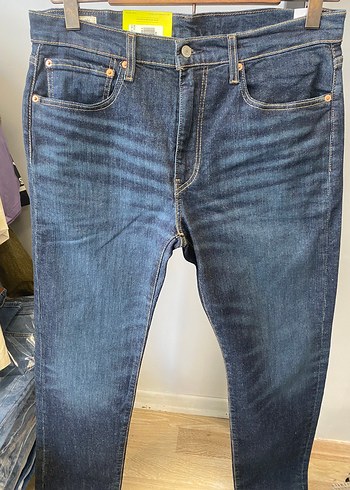 Mavi Parlak Regular Fit Erkek Kot Pantolon - Görsel 2