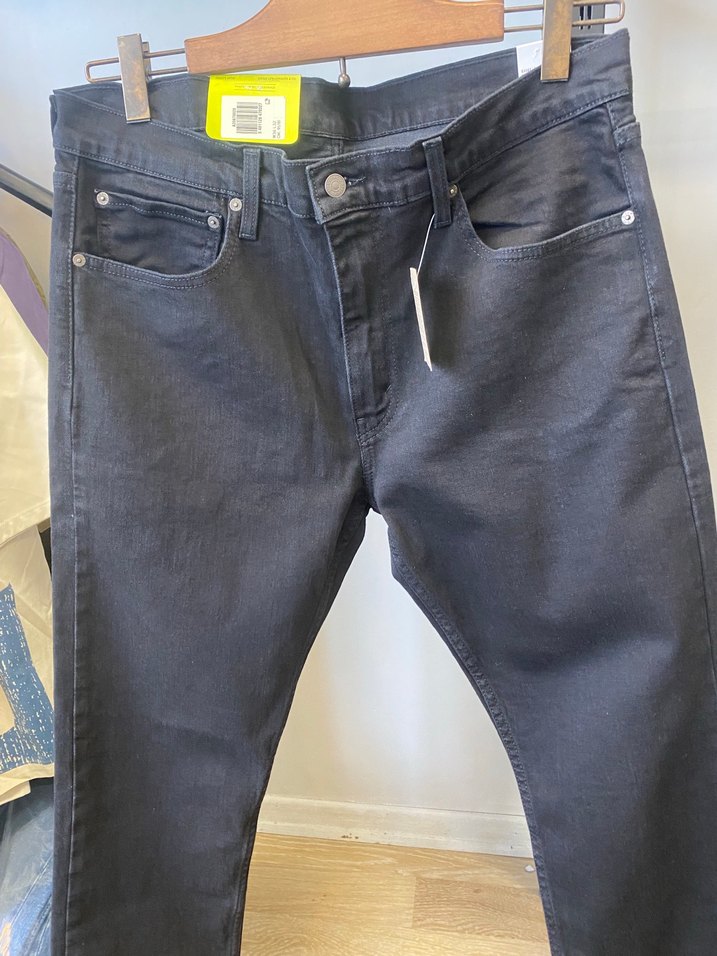 Siyah Erkek Denim Jean Pantolon - Görsel 2