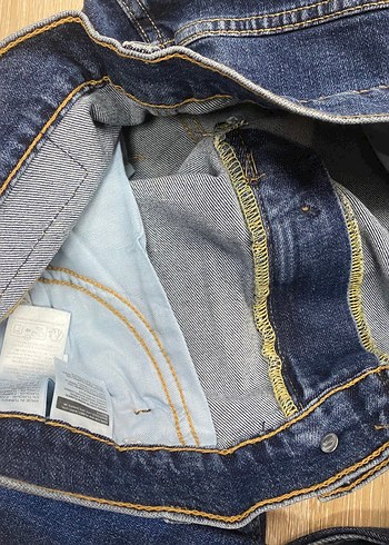 Levi's Erkek Mavi Regular Fit Kot Pantolon - Görsel 3