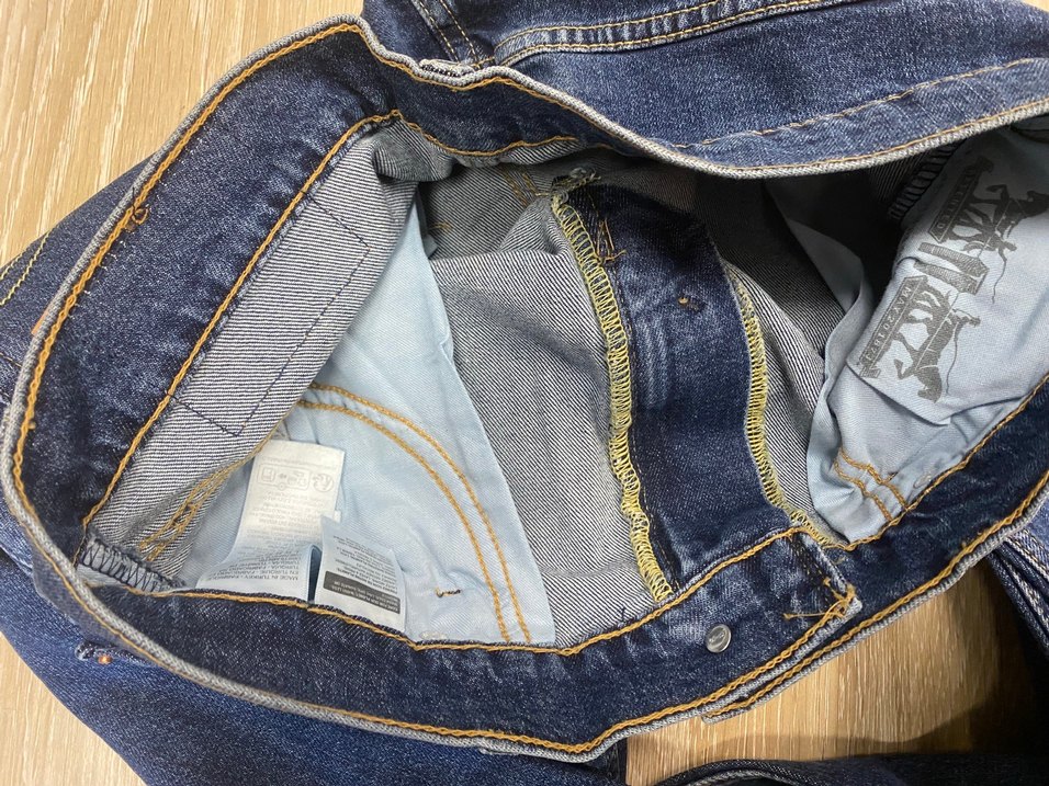 Levi's Erkek Mavi Regular Fit Kot Pantolon - Görsel 3
