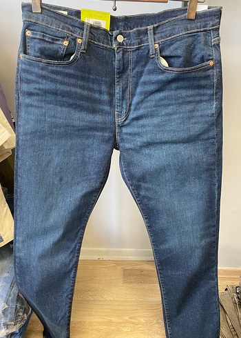 Erkek Regular Fit Mavi Denim Kot Pantolon - Görsel 2