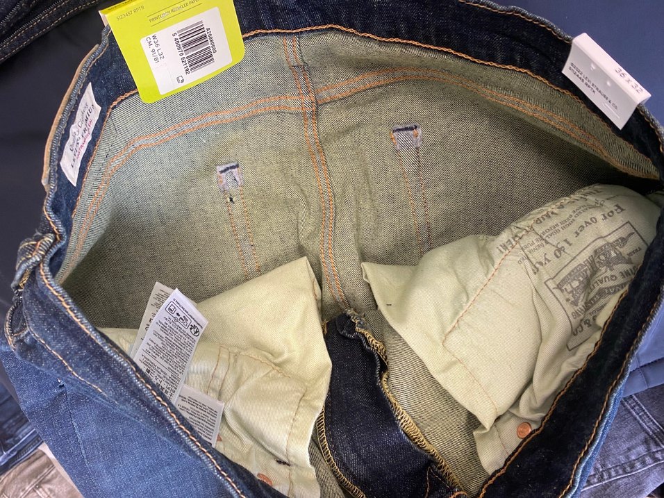 Erkek Regular Fit Mavi Denim Kot Pantolon - Görsel 4