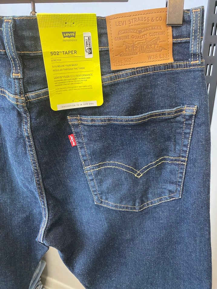 Erkek Regular Fit Mavi Denim Kot Pantolon - Görsel 3