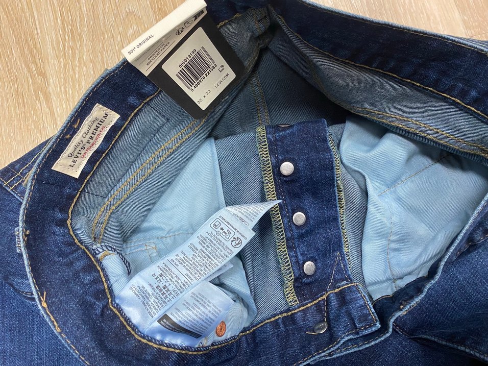 Erkek Mavi Denim Regular Fit Kot Pantolon - Görsel 3