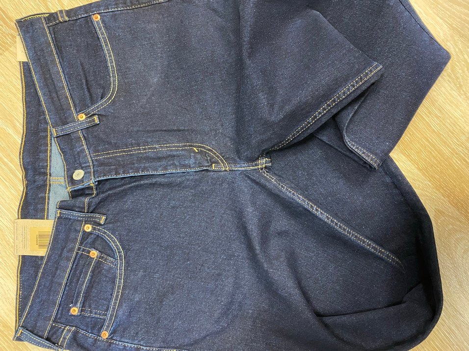 Levi's 514 Düz Kesim Mavi Erkek Kot Pantolon - Görsel 2