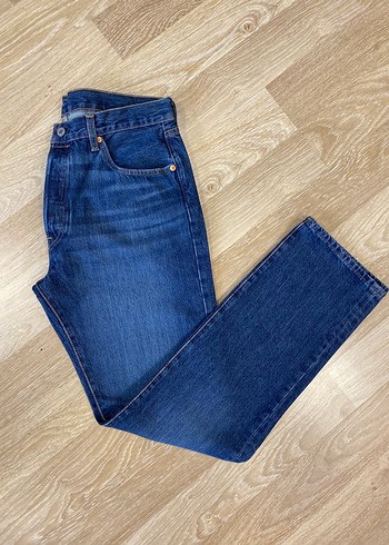 Levi's 501 Orijinal Mavi Regular Fit Jean - Görsel 5