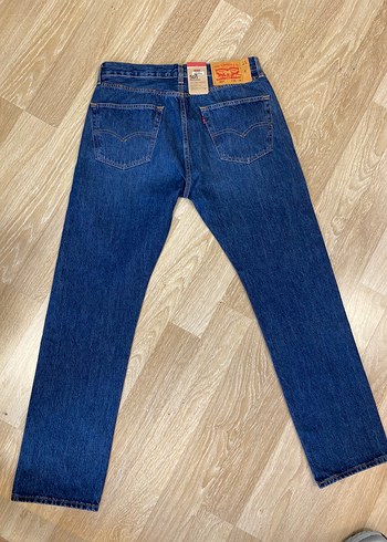 Levi's 501 Orijinal Mavi Regular Fit Jean - Görsel 3